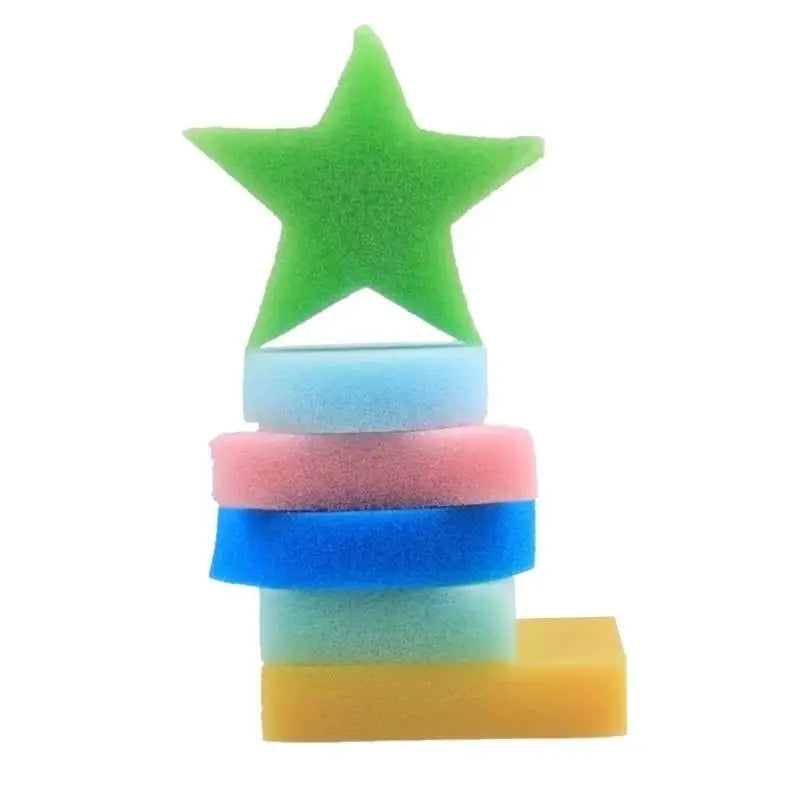 Kids Paint Sponges – 6 Fun Shapes for Toddlers & Children