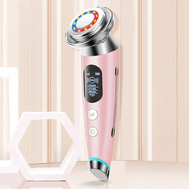 ‌Facial Massager - 4-in-1 Anti-Aging Device with Light Therapy, Wrinkle Reduction & Skin Rejuvenation for Home Use Peaceful Pleasures Health and Wellness