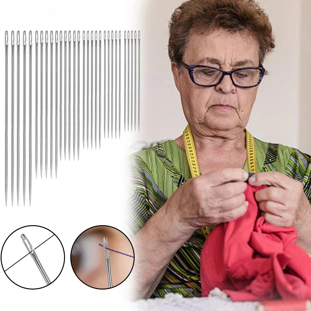 Magic Needle, Embroidery, Stainless Steel, Sewing Needle, Old Man, Crochet Needles, Diy, Household Use, Knit Set, Kit Peaceful Pleasures Health and Wellness