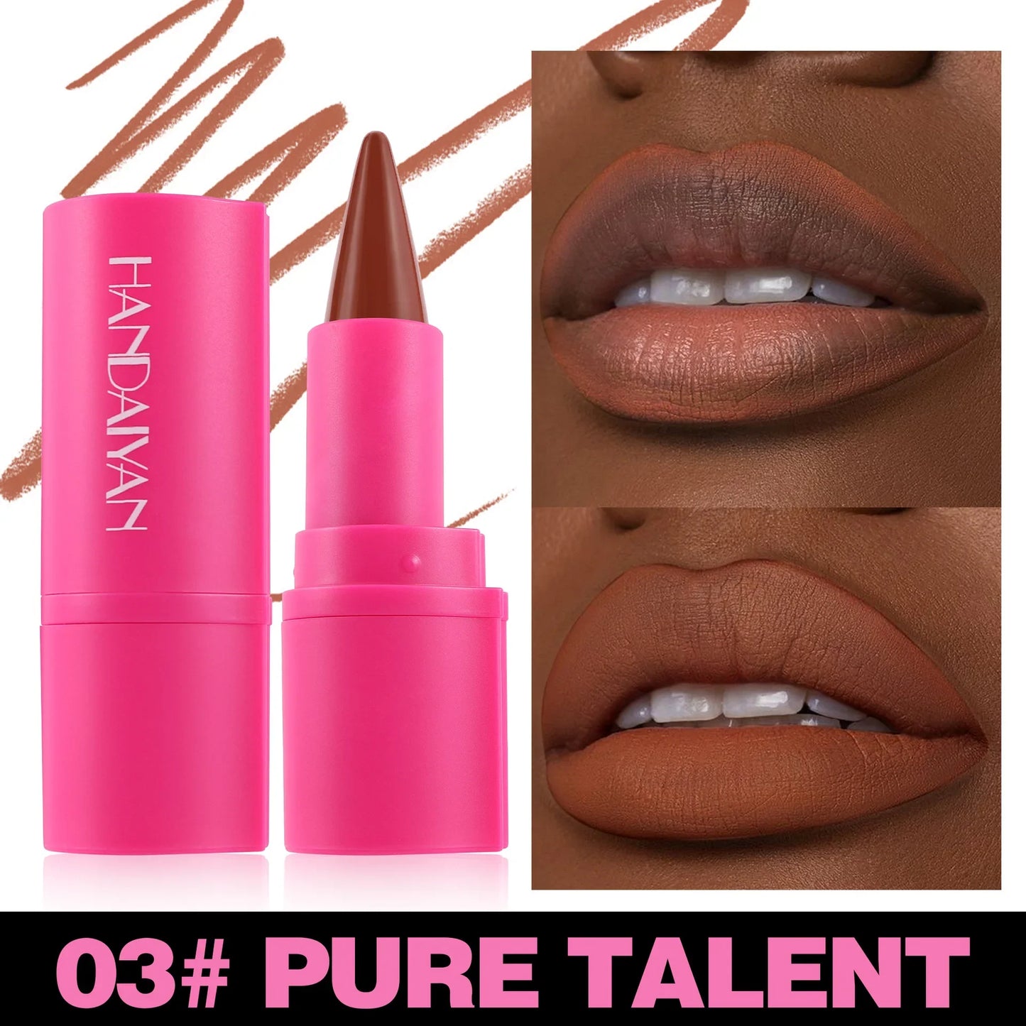 Handaiyan 2-in-1 Matte Lip Liner & Lipstick Pen | Waterproof