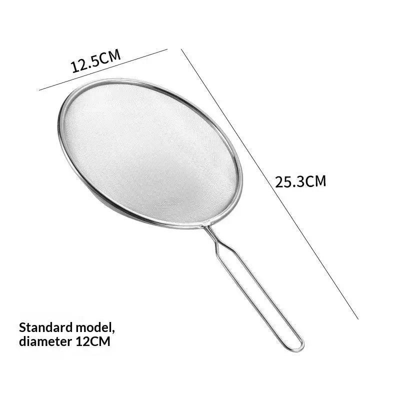 SUS 304 Fine Mesh Kitchen Strainer Set | Non-Slip Handle, 3 Sizes Fine Mesh Strainer Set Peaceful Pleasures Health and Wellness A