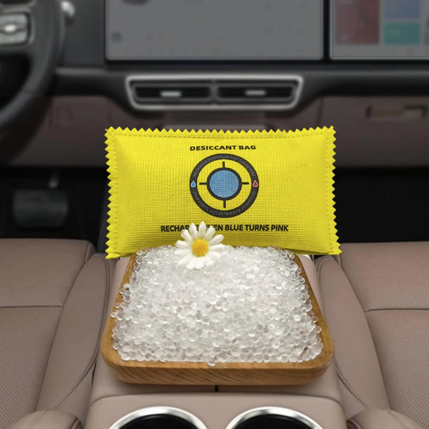 Reusable Car Dehumidifier Bag – Moisture & Odor Absorber
