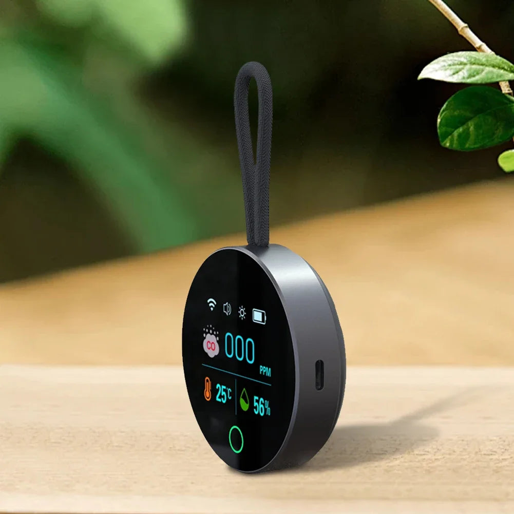 3-in-1 Carbon Monoxide Detector – CO, Temp & Humidity Monitor Peaceful Pleasures Health and Wellness