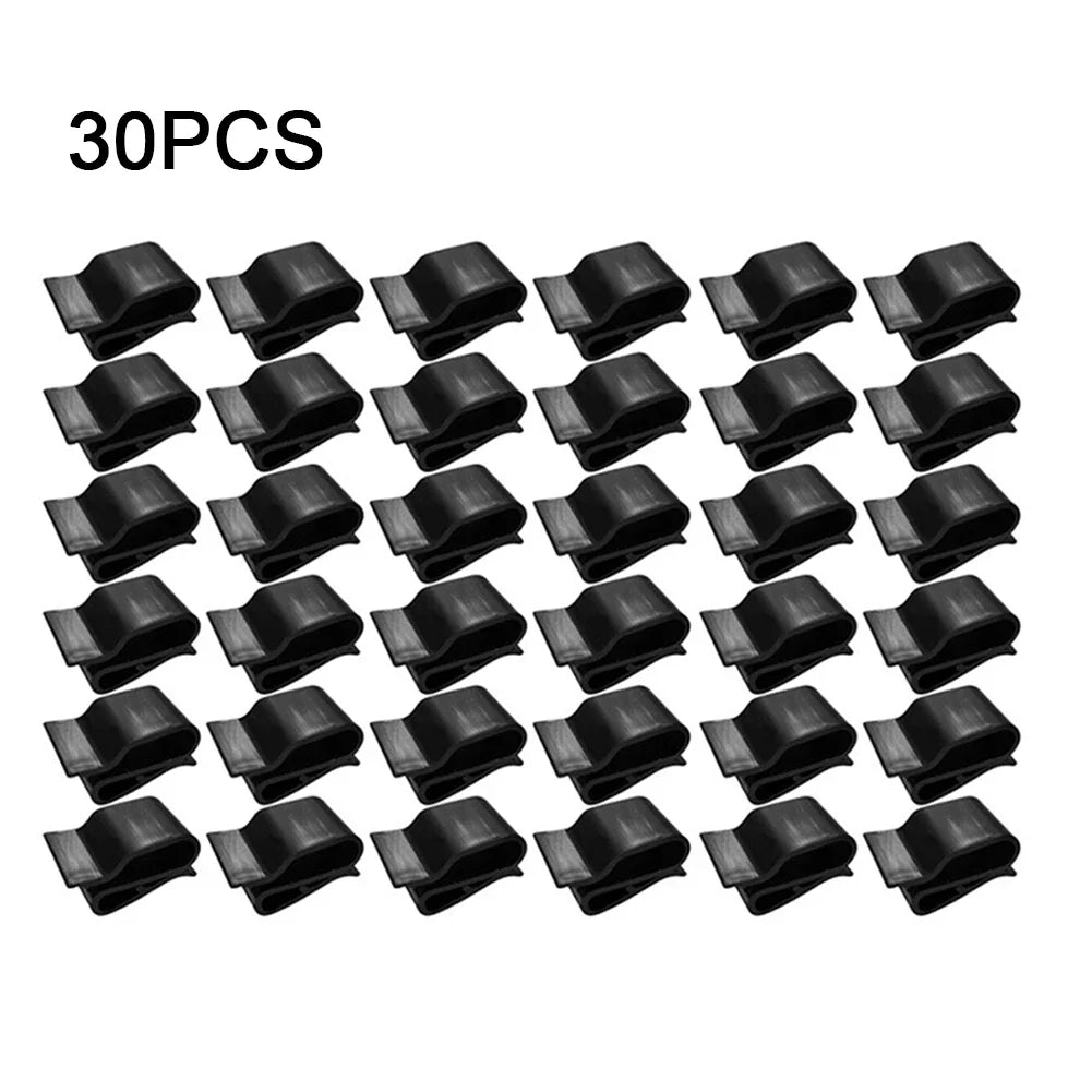 30-Pack Solar Panel Cable Clamps – Outdoor Wire Clips