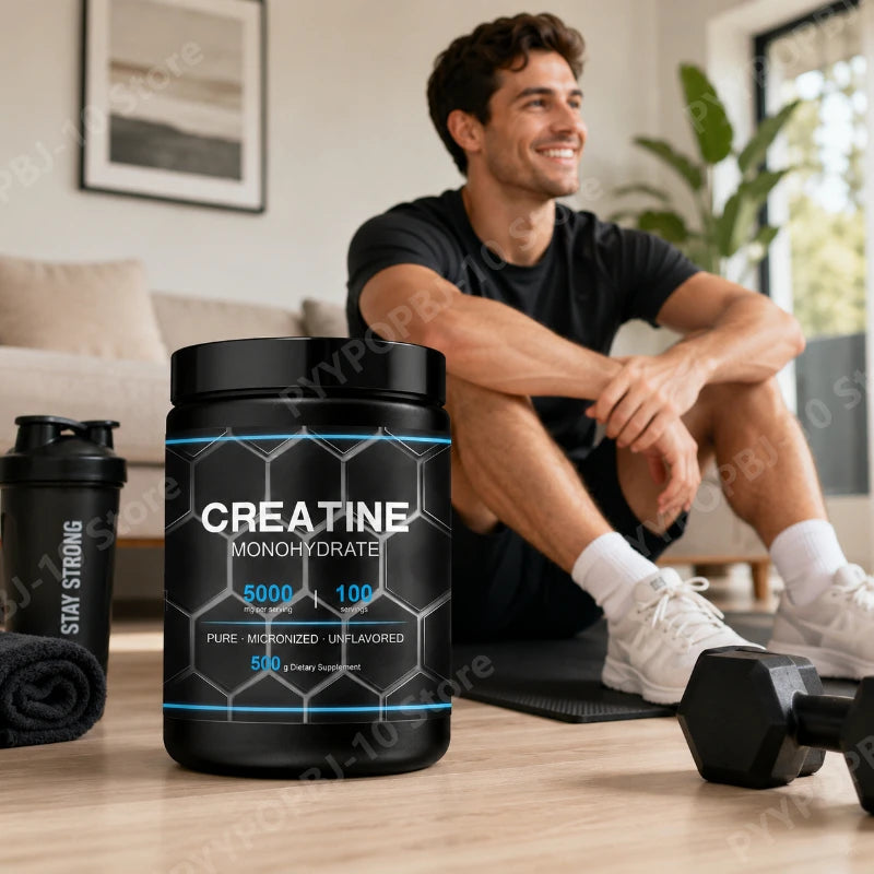 Pure Micronized Creatine Monohydrate Powder 500g | 5000mg