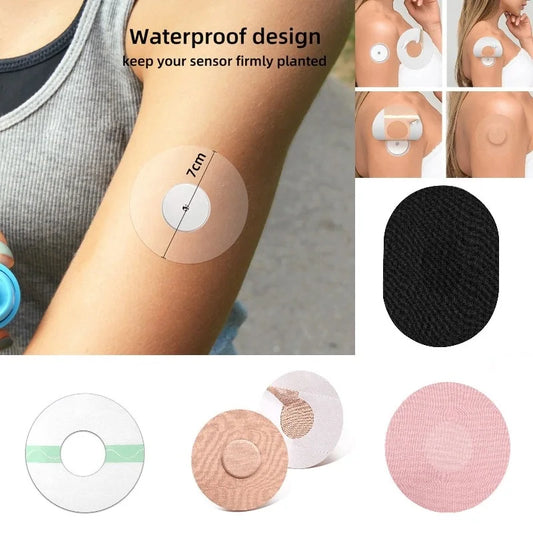 Clear Waterproof CGM Sensor Patches – Freestyle Libre Overpatch CGM Sensor Patch Peaceful Pleasures Health and Wellness