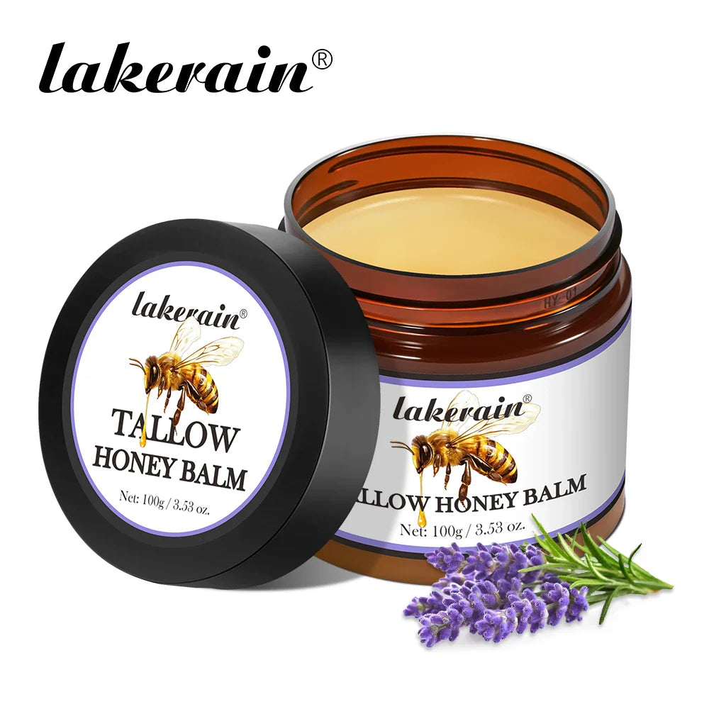 Tallow Honey Balm – Nourishing Face & Body Moisturizer 100g