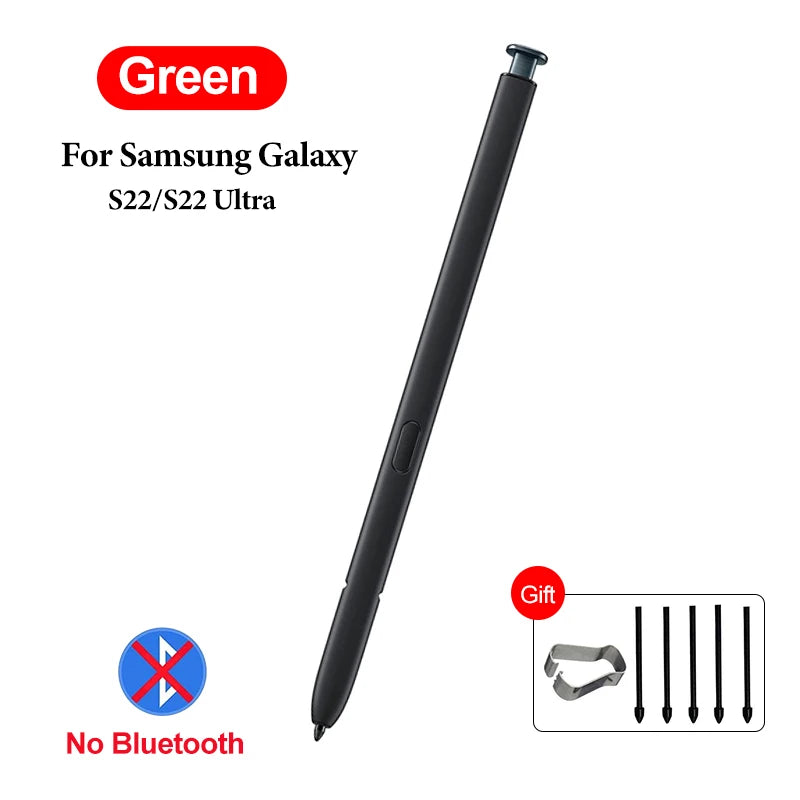 Professional Stylus Pen For Samsung s24ultra s Pen Samsung Touch Pencil Galaxy Pen Stylus For Touch Screen s22 ultra Accessories Peaceful Pleasures Health and Wellness Green for S22U
