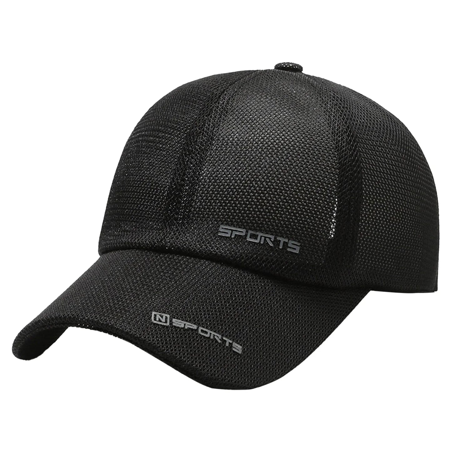 Vintage Unisex Baseball Cap Soft Full Fitted Breathable Mesh Sun Hat Tennis Cap for Outdoor Fising Camping Peaceful Pleasures Health and Wellness 56 TO 60 CM black