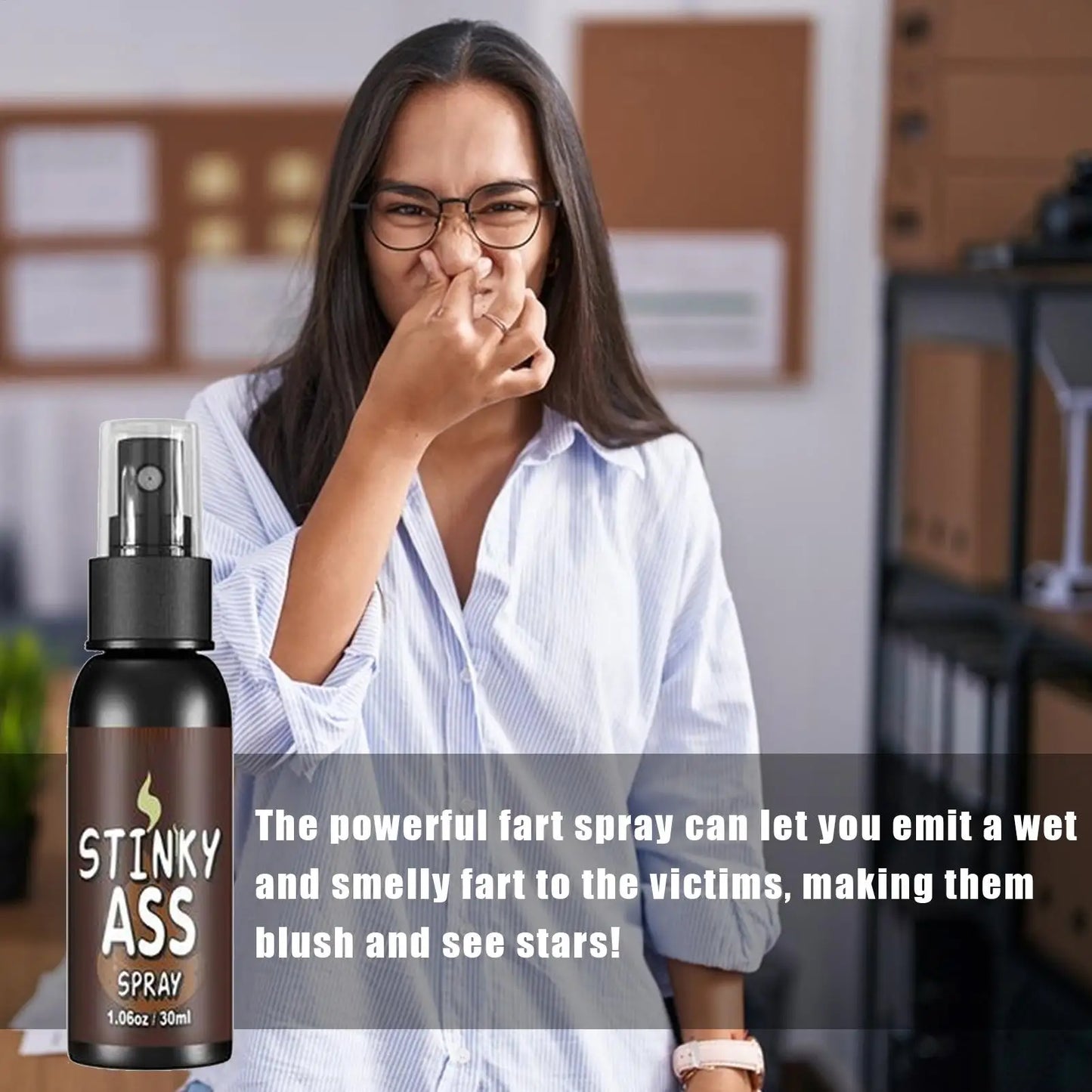 Fart Spray Stink Bomb Prank Liquid – Funny Gag Gift Toy