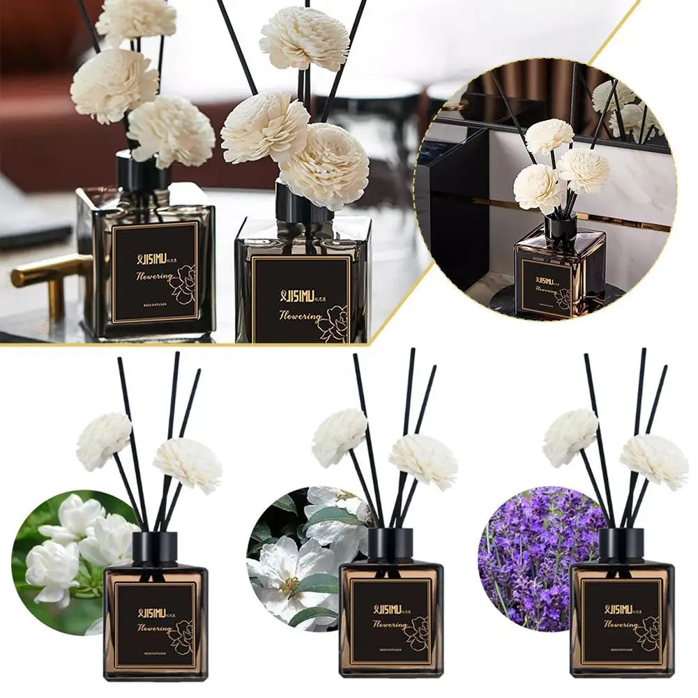 Fireless Aromatherapy Room Decoration Home Fragrance Diffuser jasmine White tea lavender Home Fragrance Room Lasting Floral Peaceful Pleasures Health and Wellness