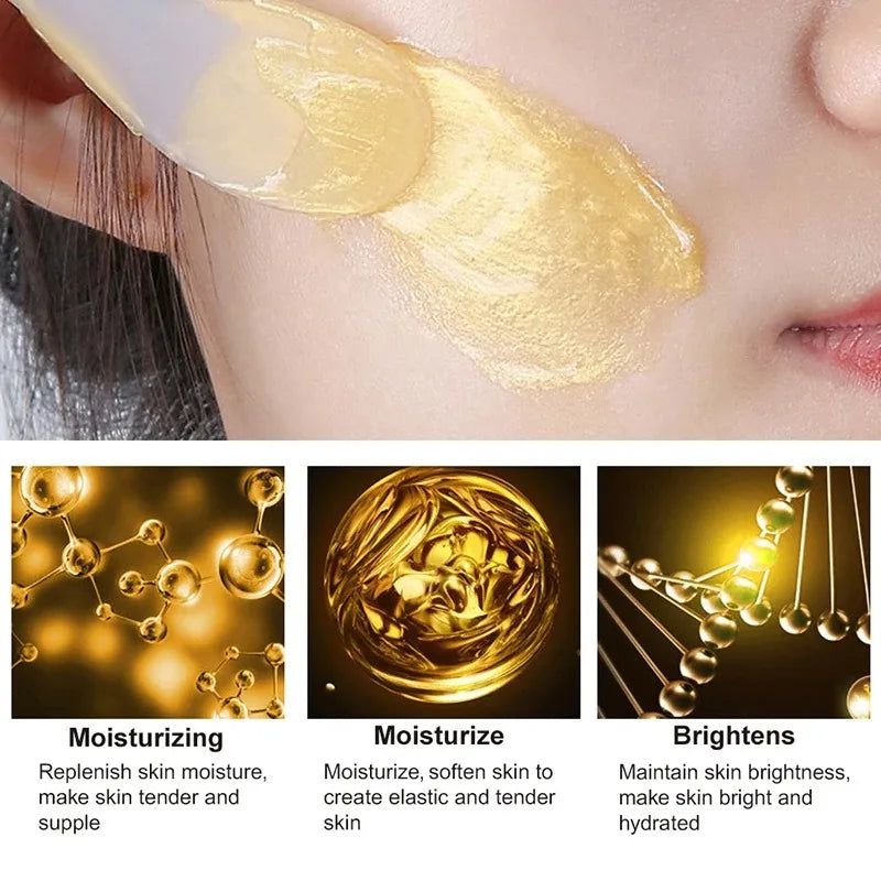 24K Gold Collagen Anti-Wrinkle Sleeping Face Cream 120g