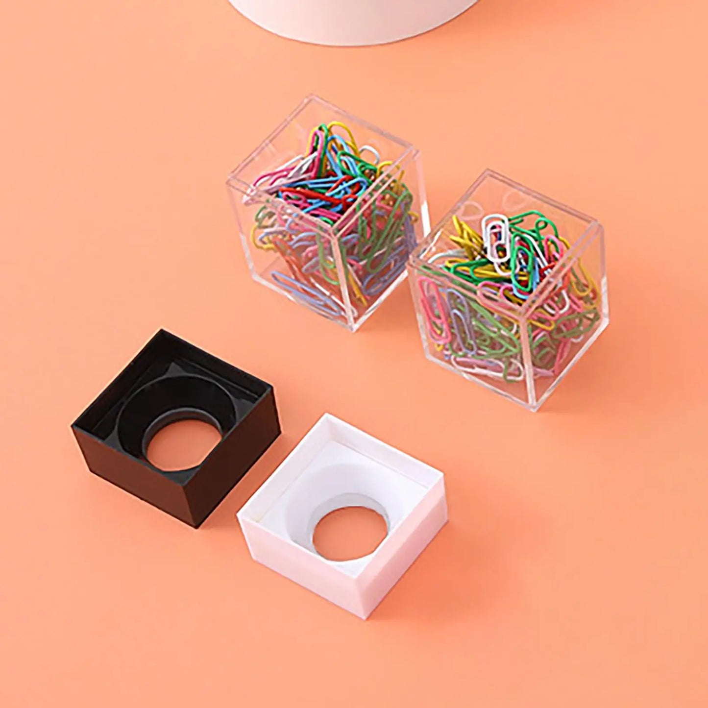 Magnetic Paper Clip Dispenser | High Capacity Desk Organizer