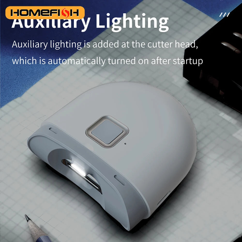 Electric Nail Trimmer – Grinding, Polishing & LED | Baby & Adult