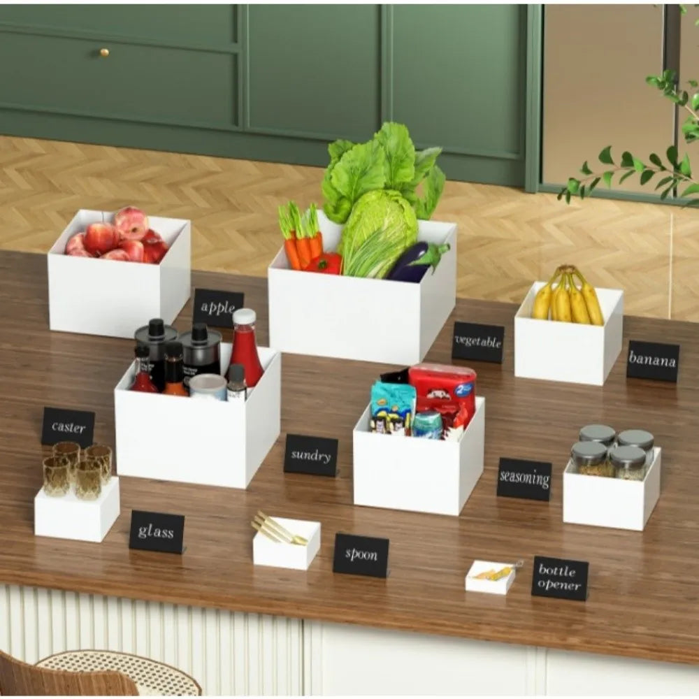 Acrylic Buffet Riser Set 3/6 Pcs – Stackable Dessert Display