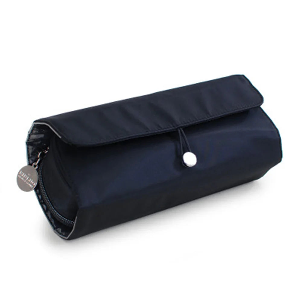 Mutifunctional Cosmetics Case Makeup Brushes Bag Travel Organizer Makeup Tools Rolling Pouch Cosmetics Makeup Peaceful Pleasures Health and Wellness A