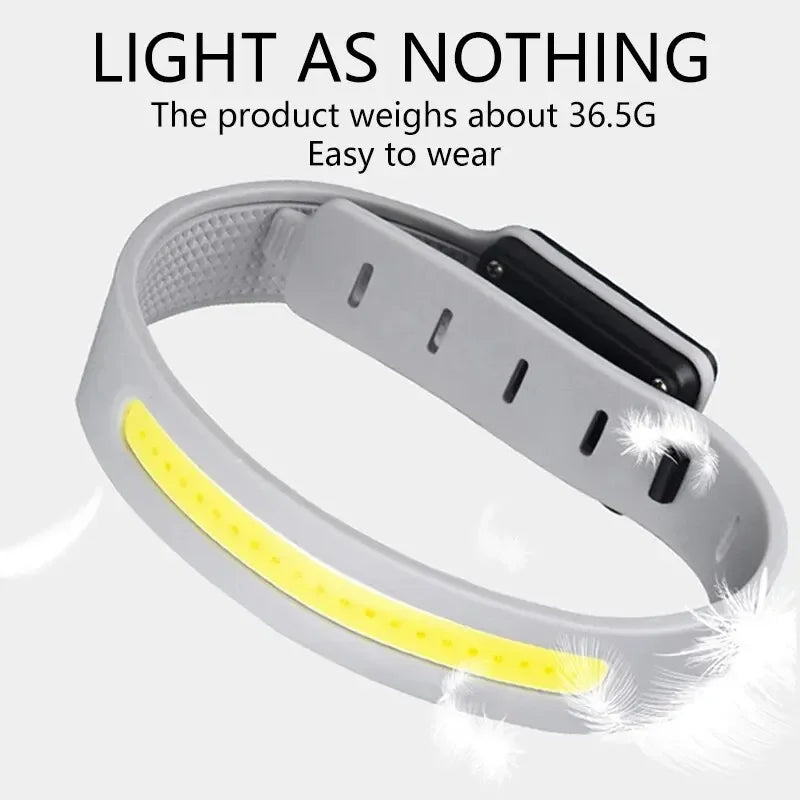 COB LED Armband Running Light 500LM | IPX4 USB-C Rechargeable