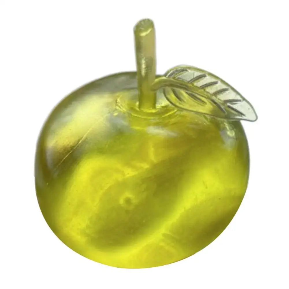 Green Apple Squishy Stress Ball – Slow Rising Squeeze Toy
