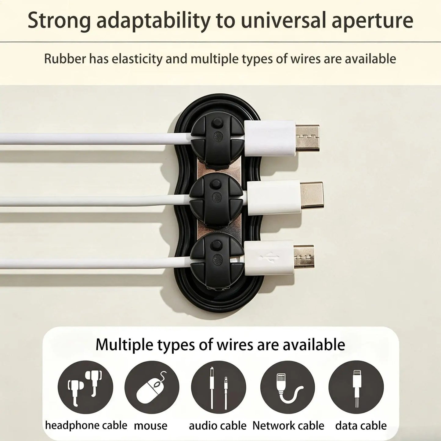 Magnetic Cable Clips – Cord Organizer & Wire Keeper