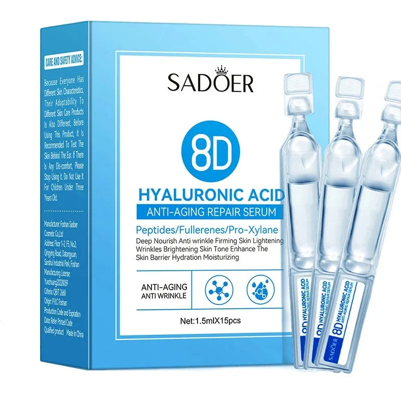 SADOER Hyaluronic Acid Serum – Anti-Aging Collagen & Fullerene