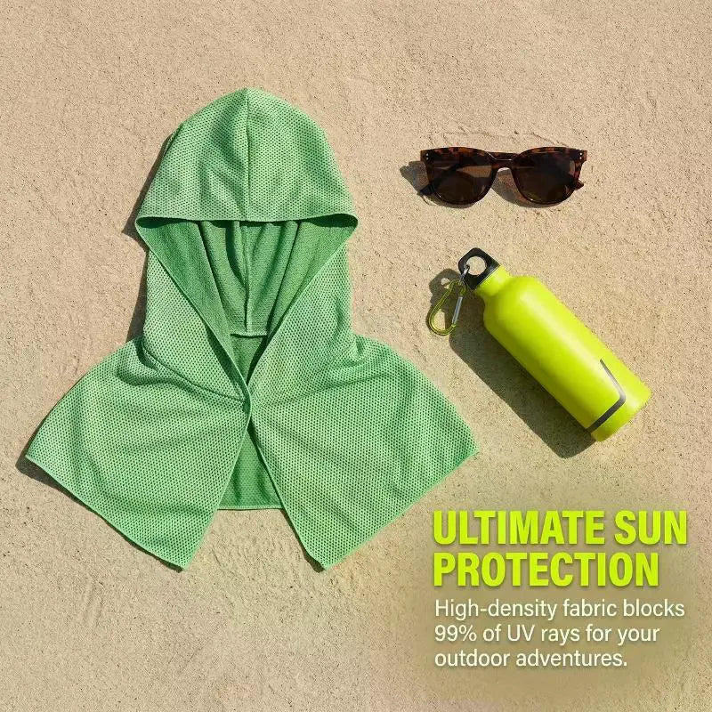 Women's Cooling Sun Hood – Breathable Mesh Neck & Face Cover