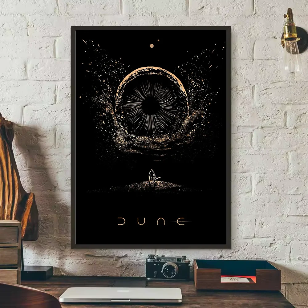 Dune Part 2 Movie Poster HD Waterproof PVC Wall Art Sticker Movie Wall Poster Peaceful Pleasures Health and Wellness