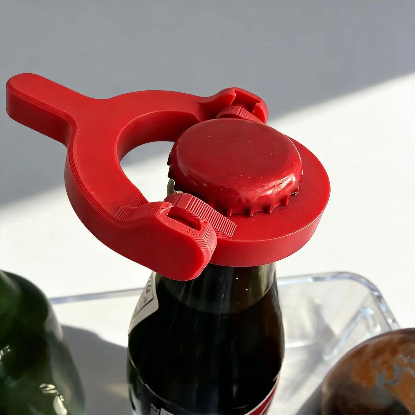 Beer Bottle Opener Creative Launcher Lid Remover Portable Bar Bottle Opener For Home Party Picnic Camping Barbecue Outdoor Peaceful Pleasures Health and Wellness
