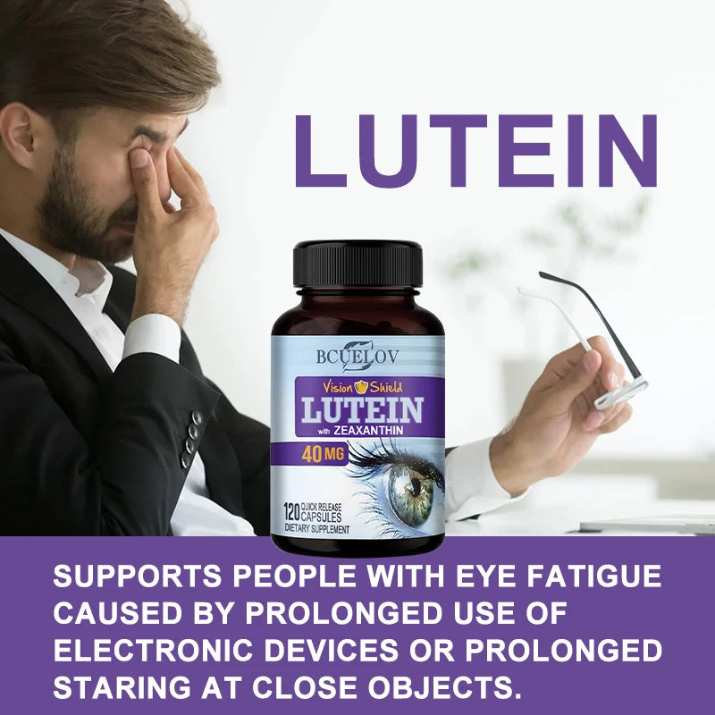 Lutein & Zeaxanthin Eye Softgels | Vision & Macula Support