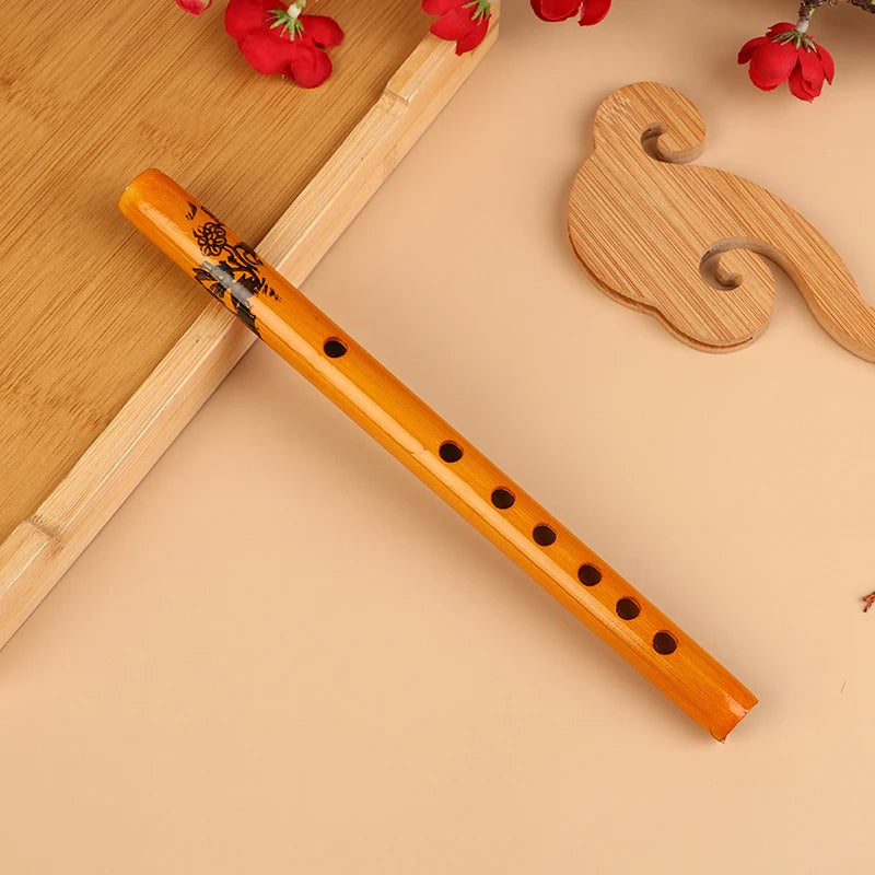 Traditional Chinese 6-Hole Bamboo Flute for Beginners