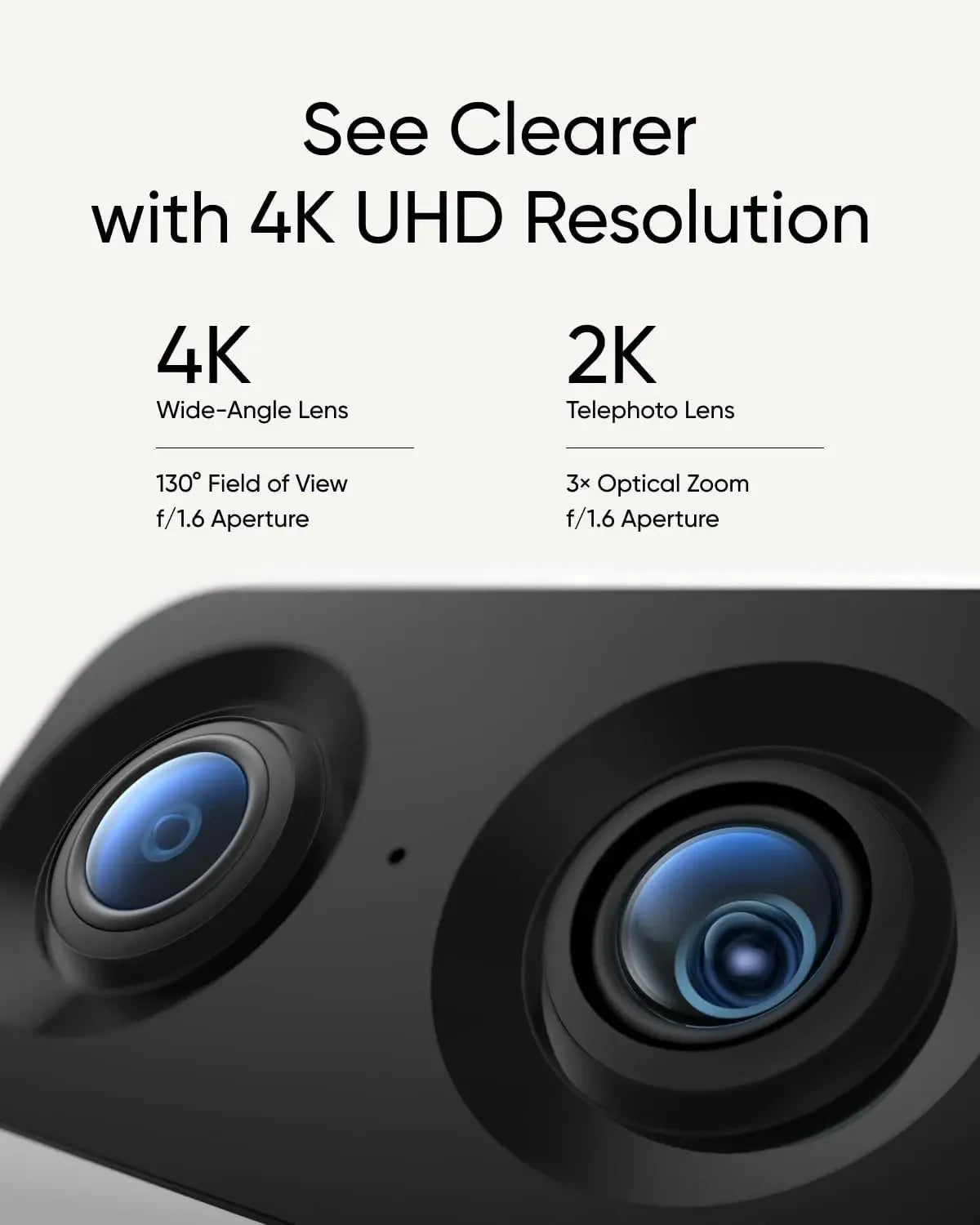 Indoor Security Camera with Dual 4K UHD Lenses, 8x Zoom, 360° View, AI Tracking for Home Monitoring Peaceful Pleasures Health and Wellness
