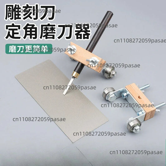 Diamond Knife Sharpener Set – Discs, Holder & Carving Tools Knife Sharpener Set Oasis Select