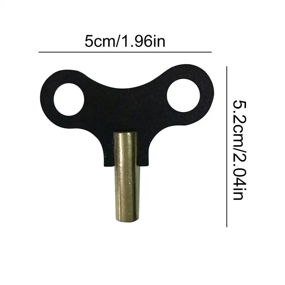 Steel Clock Winding Key | Metal Repair Tool for Mechanical Clocks