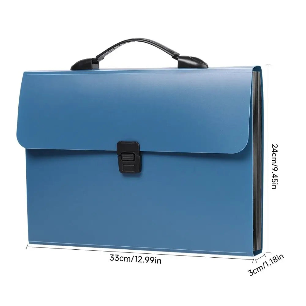 13-Pocket Accordion File Folder | Waterproof Expanding Organizer