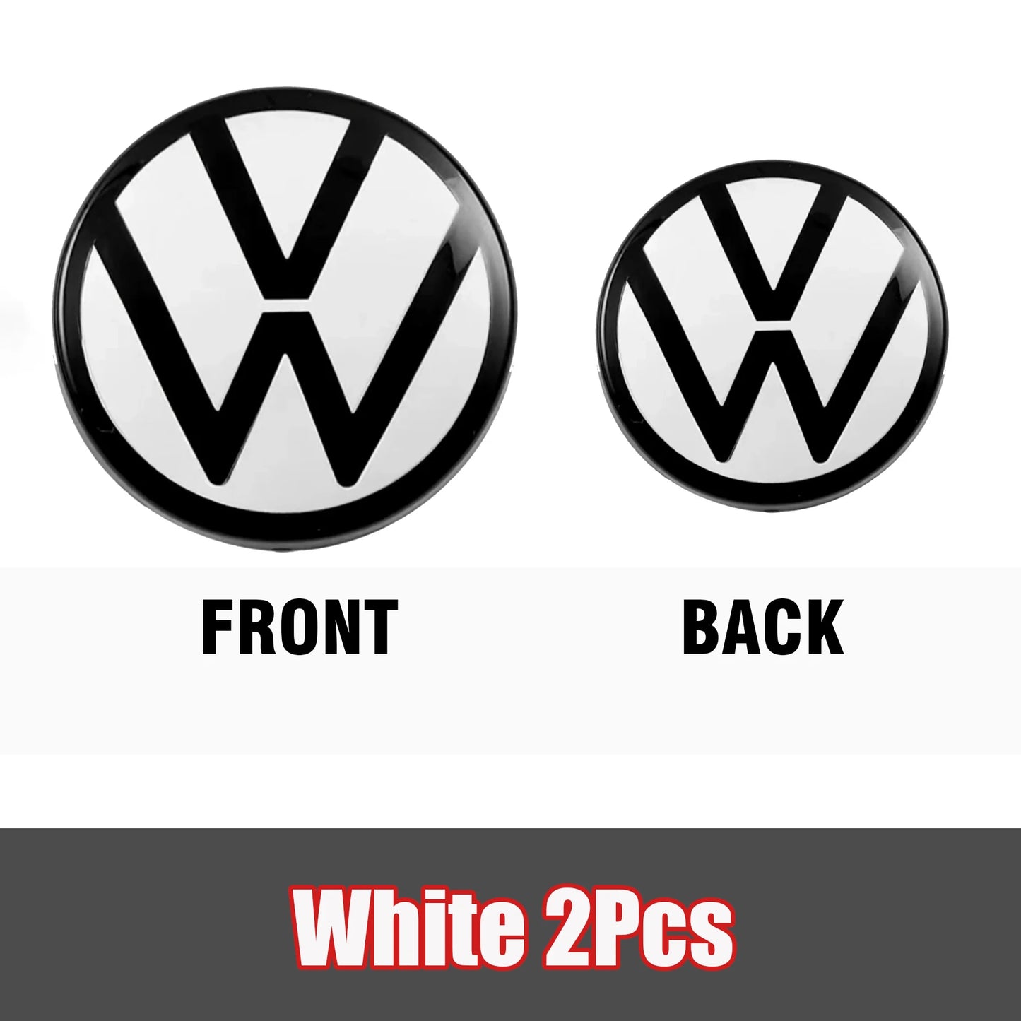 VW Golf & Polo Front Grill Rear Trunk Emblem Logo Cover