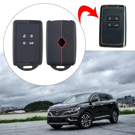 Silicone Car Key Holder For Renault Austral Kadjar Clio Megane Captur Arkana Koleos Zoe Scenic Dacia Sandero Duster Jogger Peaceful Pleasures Health and Wellness