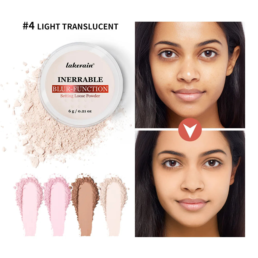 Longwear Loose Setting Powder Blur-fection With Up to 24HRs of Wear Waterproof Oil Control Blurring Face Powder Matte Makeup Peaceful Pleasures Health and Wellness