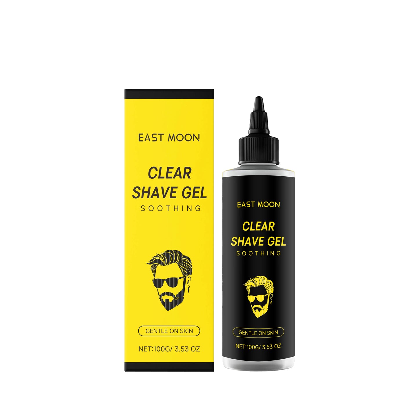 Men's Transparent Shaving Gel | Licorice & Vitamin E – 100ml