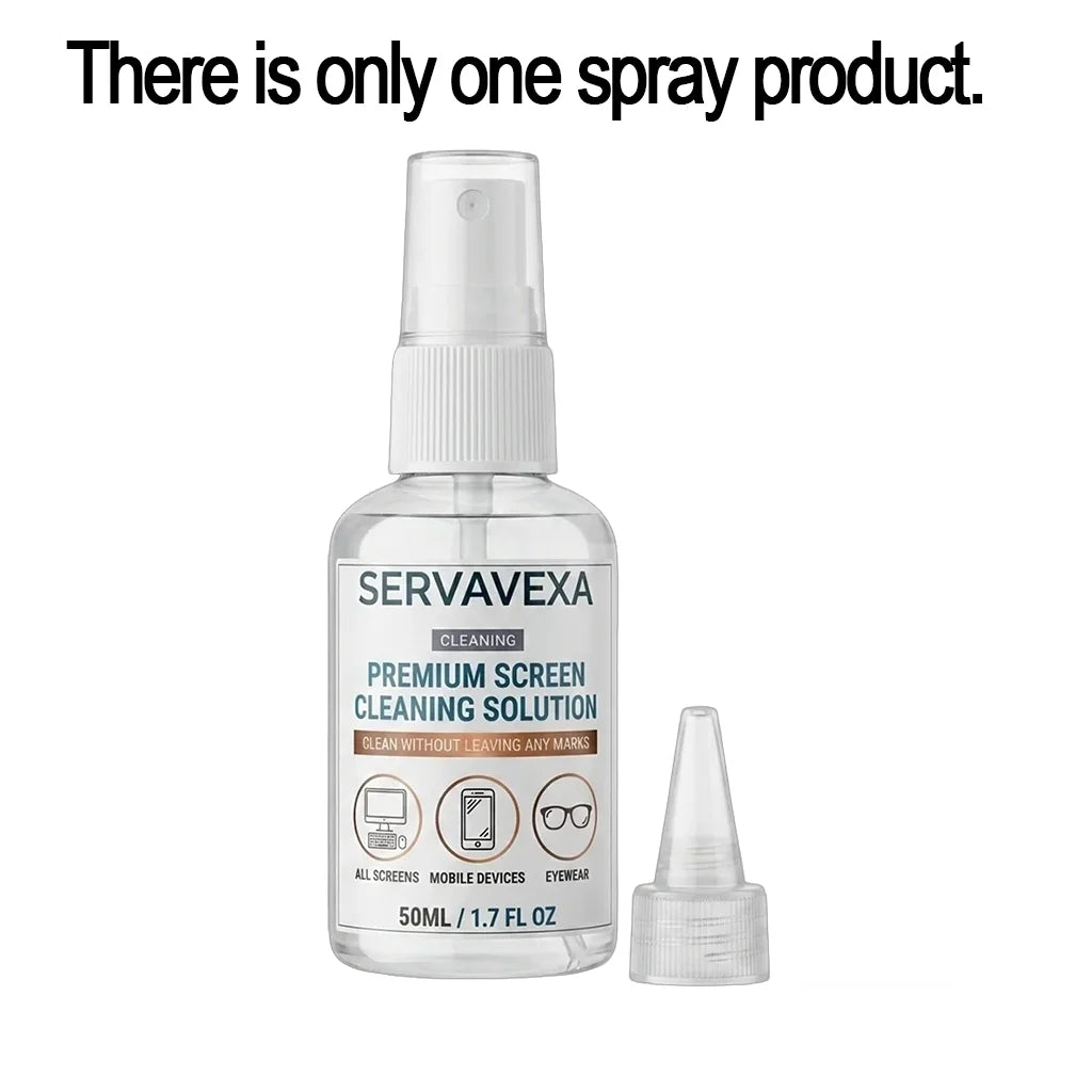 7-in-1 Screen Cleaner Kit – Spray, Brushes & Microfiber Cloth