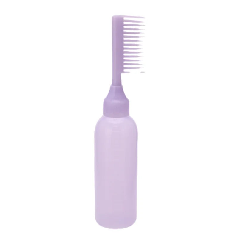 170ml Bottle Refillable Applicator Hair Dye Bottles Plastic Shampoo Bottle Hair Coloring Smudge Tool Salon Hairdressing Supplies Peaceful Pleasures Health and Wellness Purple