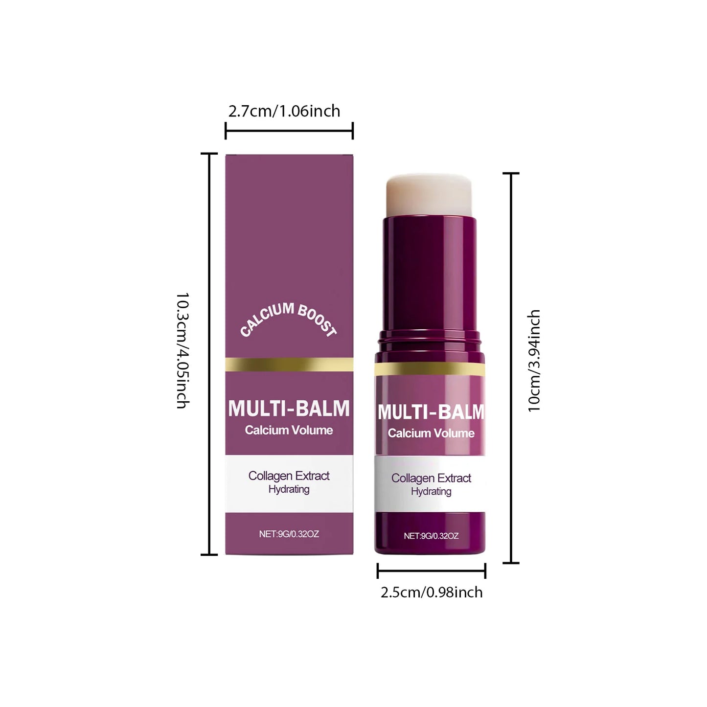 Calcium Multi Balm Stick – Collagen Firming & Hydration