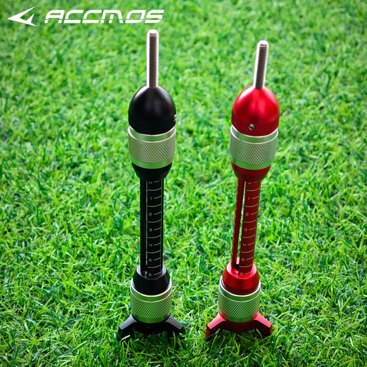 DECUT Archery DIY Rotary Arrow Fletching Jig Shaft Drawing Straight Peaceful Pleasures Health and Wellness black-Right Hand