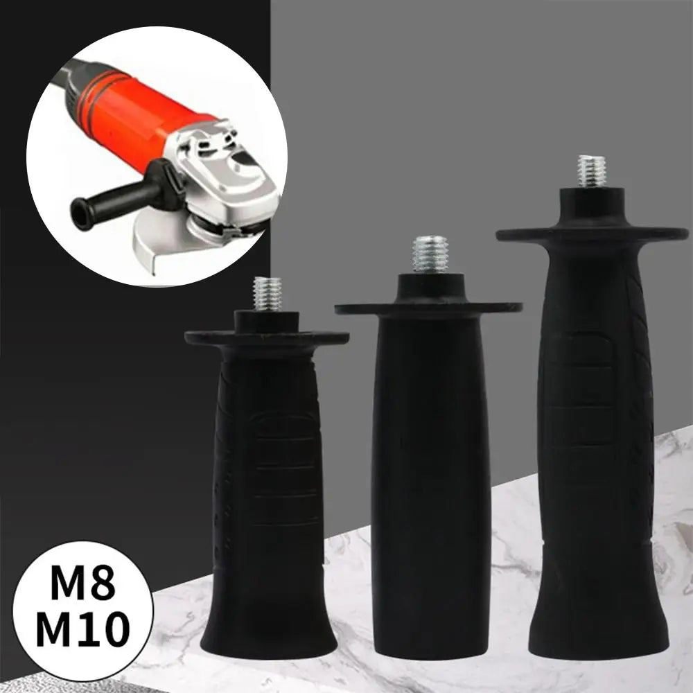 M8 M10 Angle Grinder Auxiliary Handle Non-Slip Grip 2-Pack