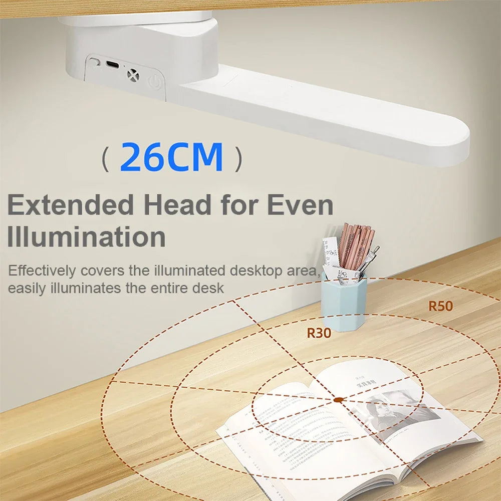 3 Color Dimmable LED Cabinet Light Night Light 360° Rotatable USB Rechargeable Remote Control Cabinet Light DIY For Bedroom Desk Peaceful Pleasures Health and Wellness