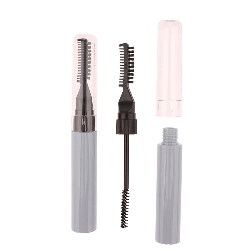 10ml Dual Brush Refillable Eyebrow Gel & Mascara Tube