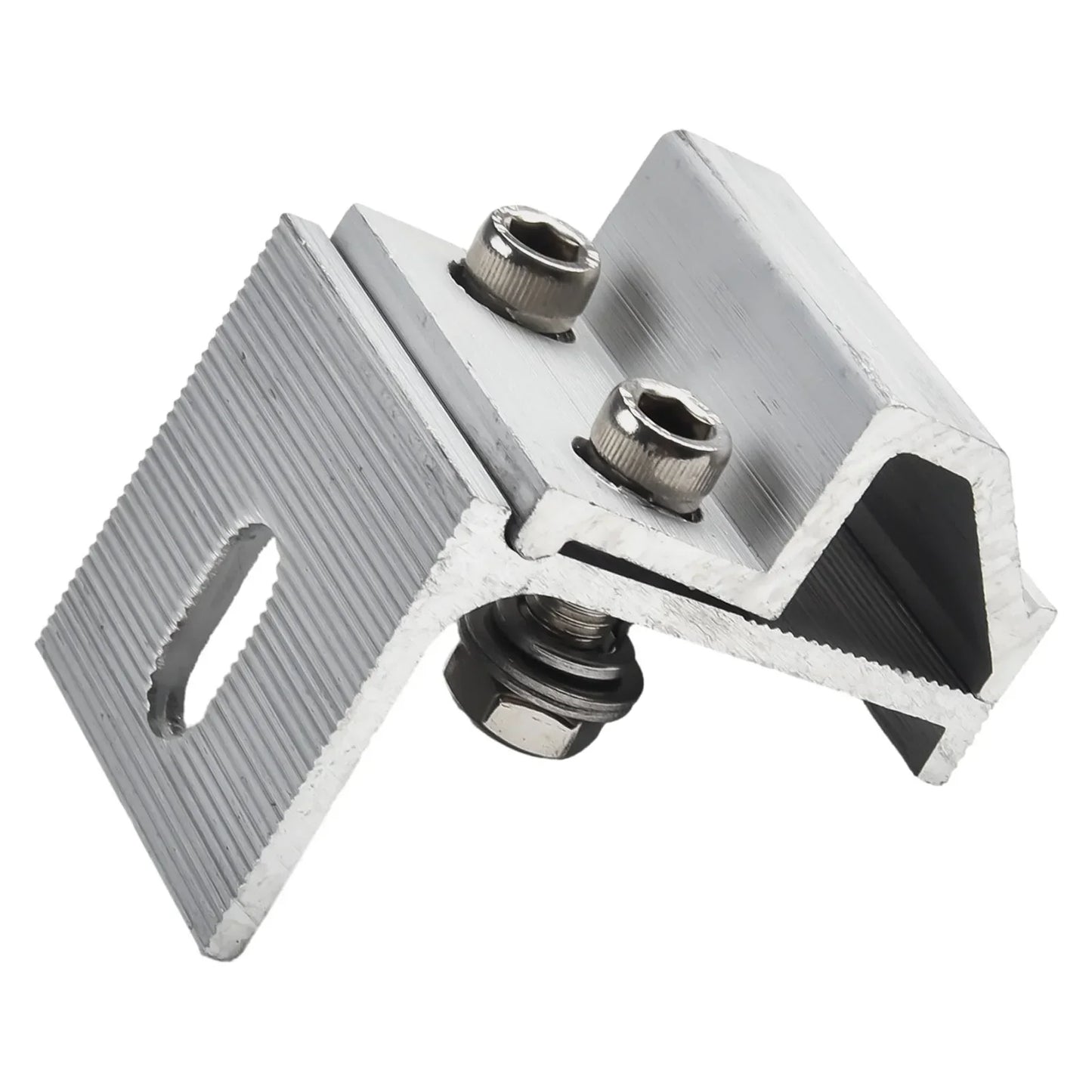 Aluminum Alloy Solar Panel Roof Mounting Clamps – 4pcs