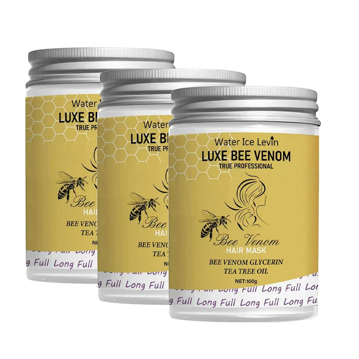 Bee Venom Hair Mask | Tea Tree Oil, Vitamin E & C Treatment