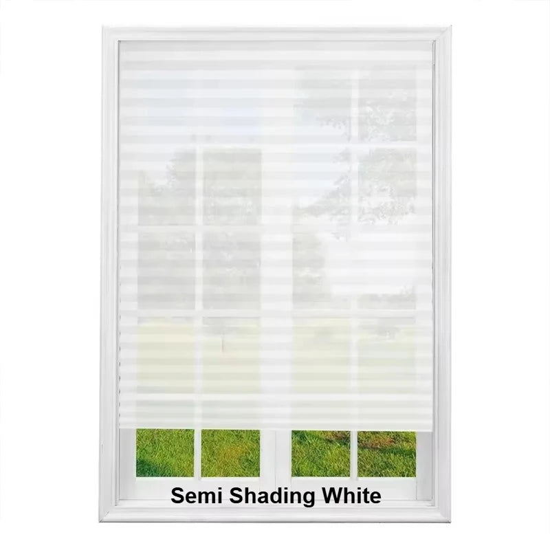 Self-Adhesive Pleated Window Blinds | Cordless No-Drill Shades