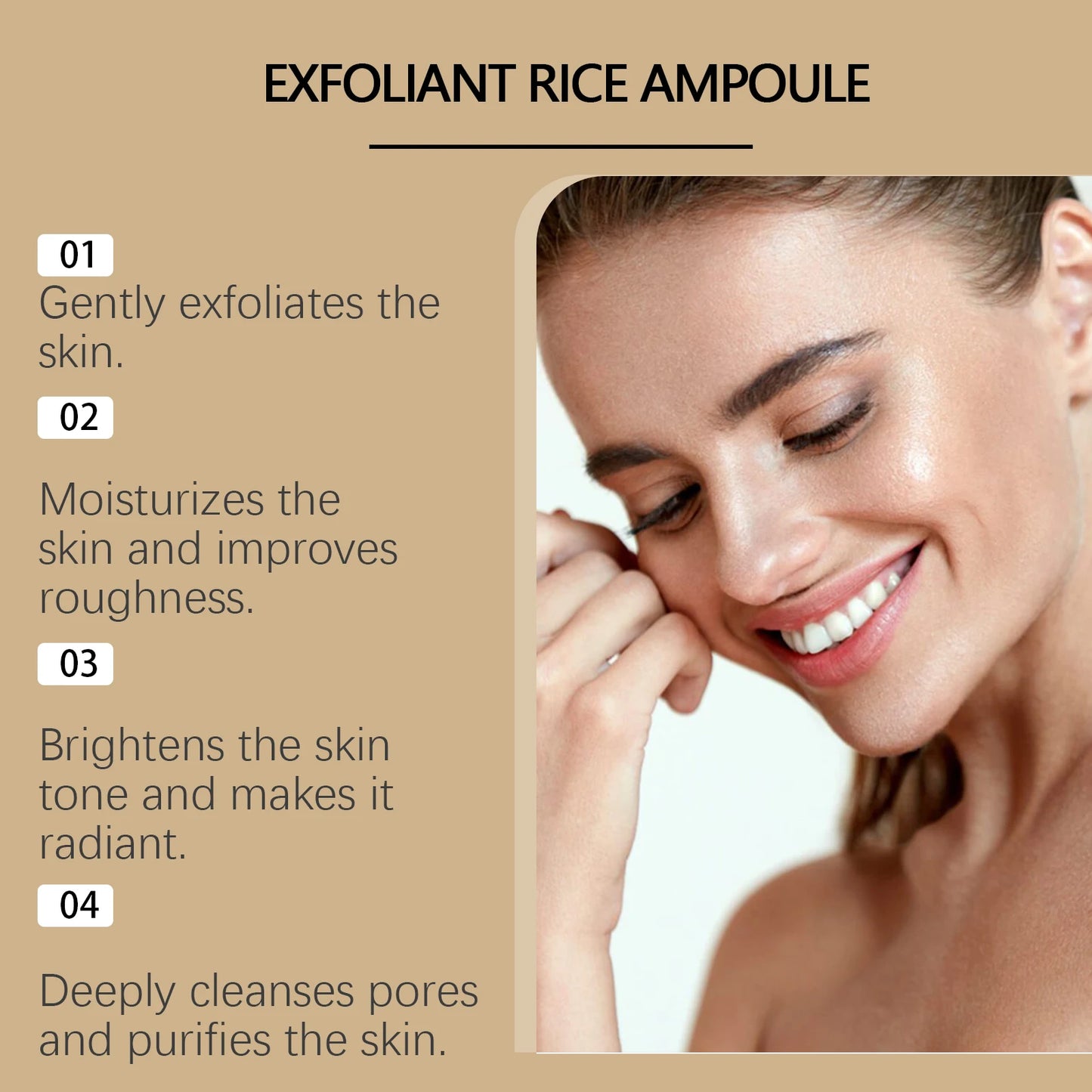 Rice Exfoliating Essence – Brightening & Dead Skin Removal
