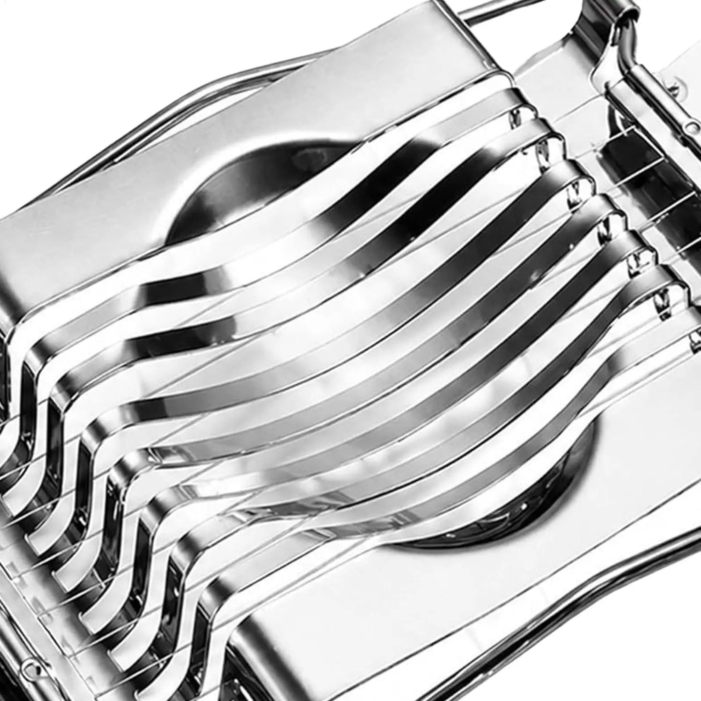 Multipurpose Egg & Fruit Slicer | Stainless Steel Manual Cutter