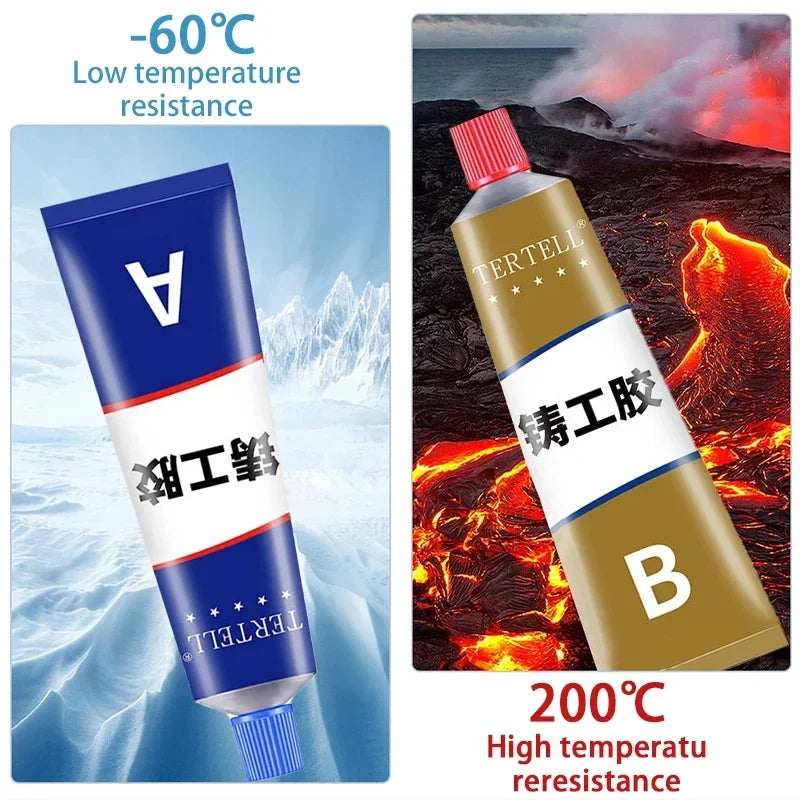AB Type Glue Casting Super Strong Glue Sticks All Liquid Metal Repair Waterproof Waterproof Sealant Roof Waterproofing Welding Peaceful Pleasures Health and Wellness